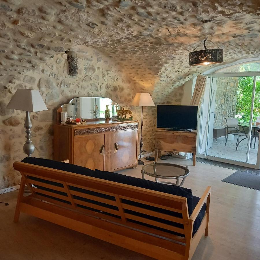 Chambres D'Hote Les Jardins De Prasserat Vallon-Pont-dʼArc Dış mekan fotoğraf